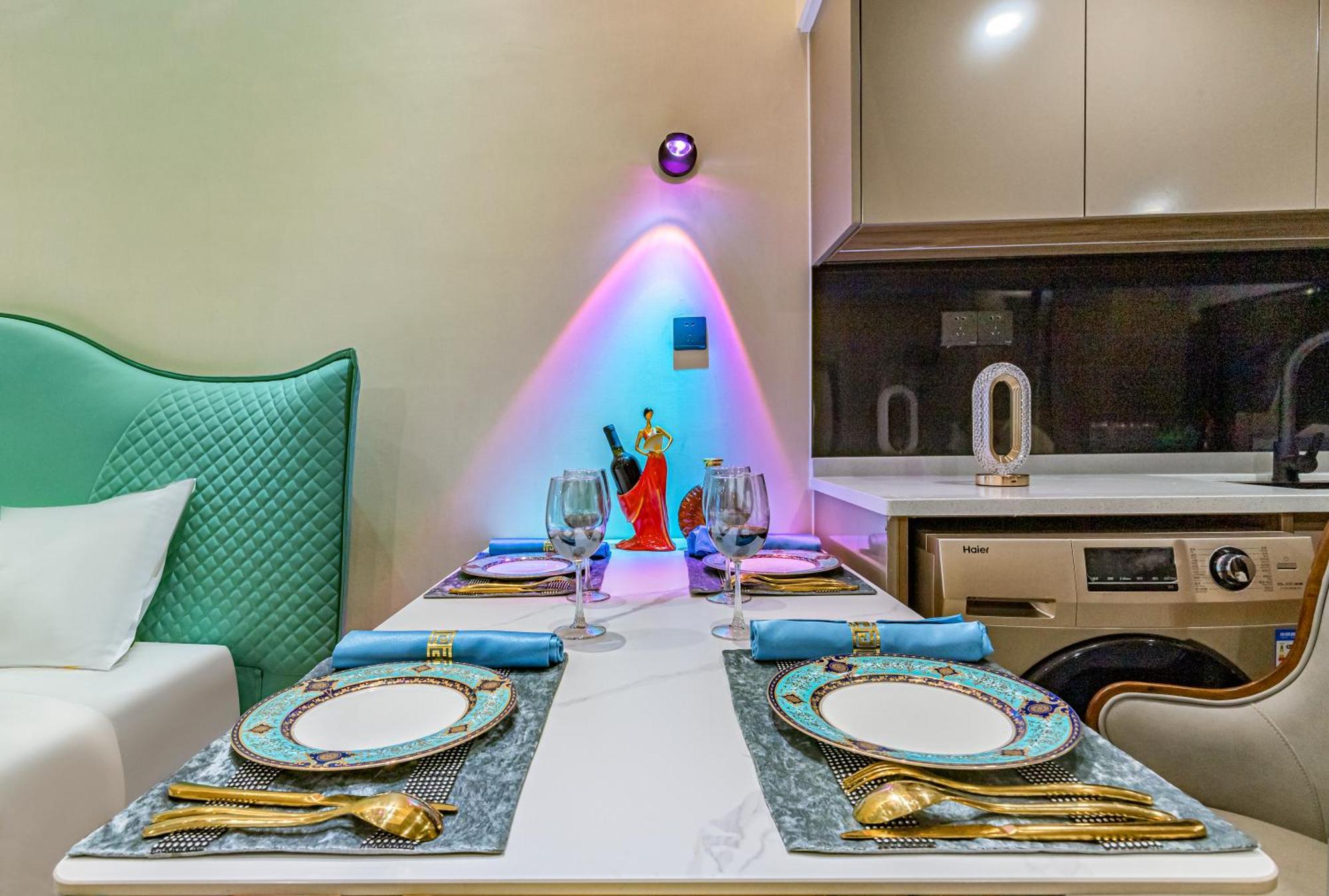 Kunming Dianchi Mideel International Apartment - South Asian Style Fuhai Metro Ngoại thất bức ảnh