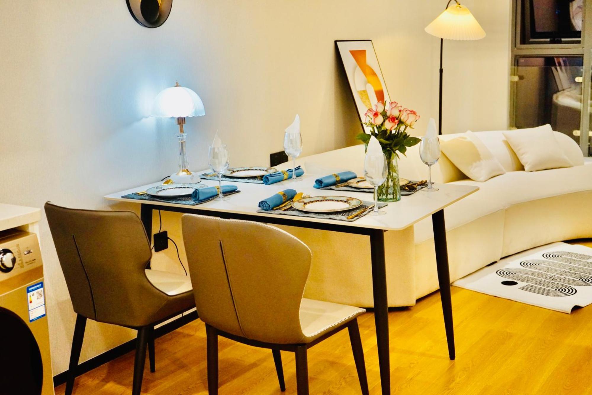 Kunming Dianchi Mideel International Apartment - South Asian Style Fuhai Metro Ngoại thất bức ảnh
