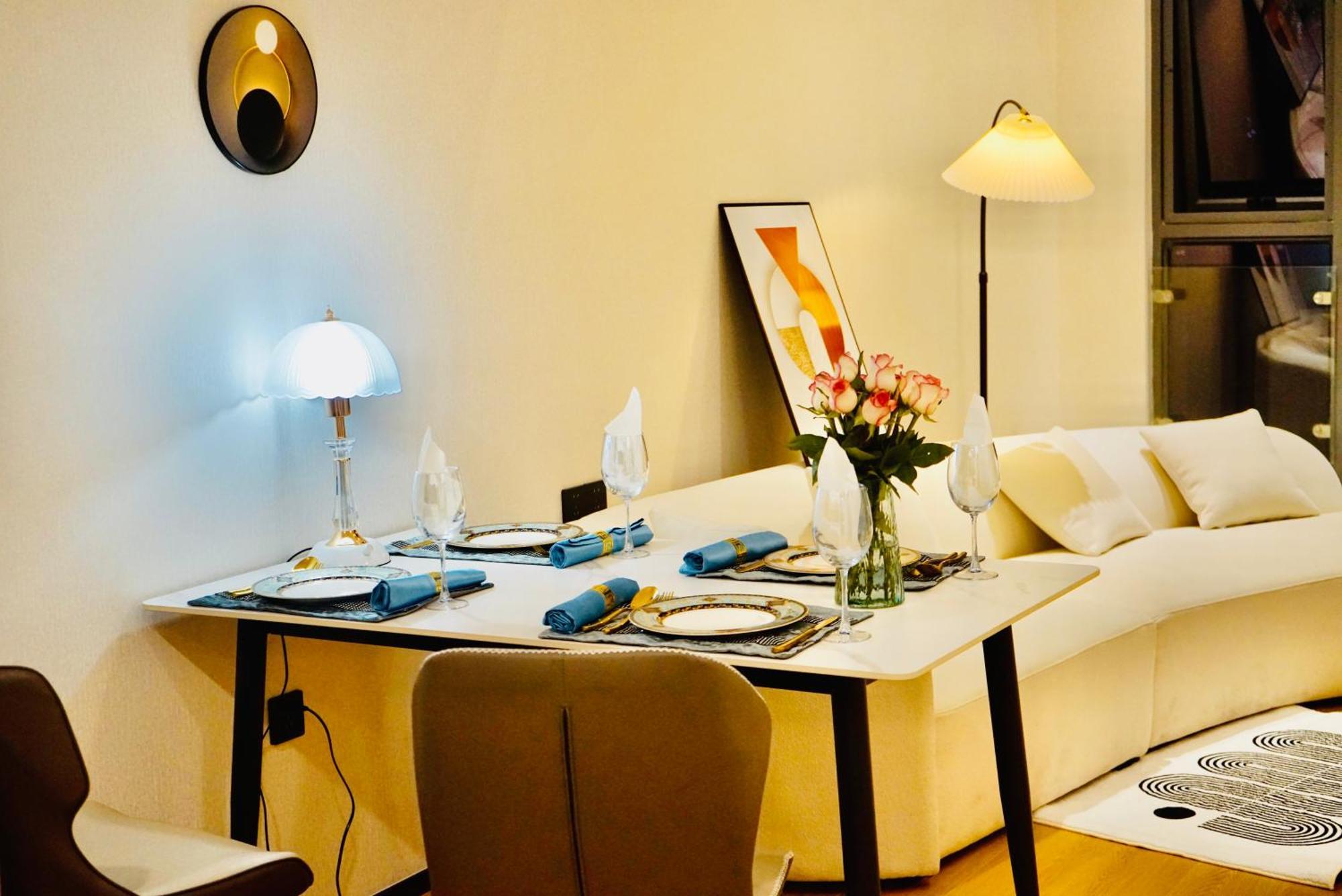 Kunming Dianchi Mideel International Apartment - South Asian Style Fuhai Metro Ngoại thất bức ảnh