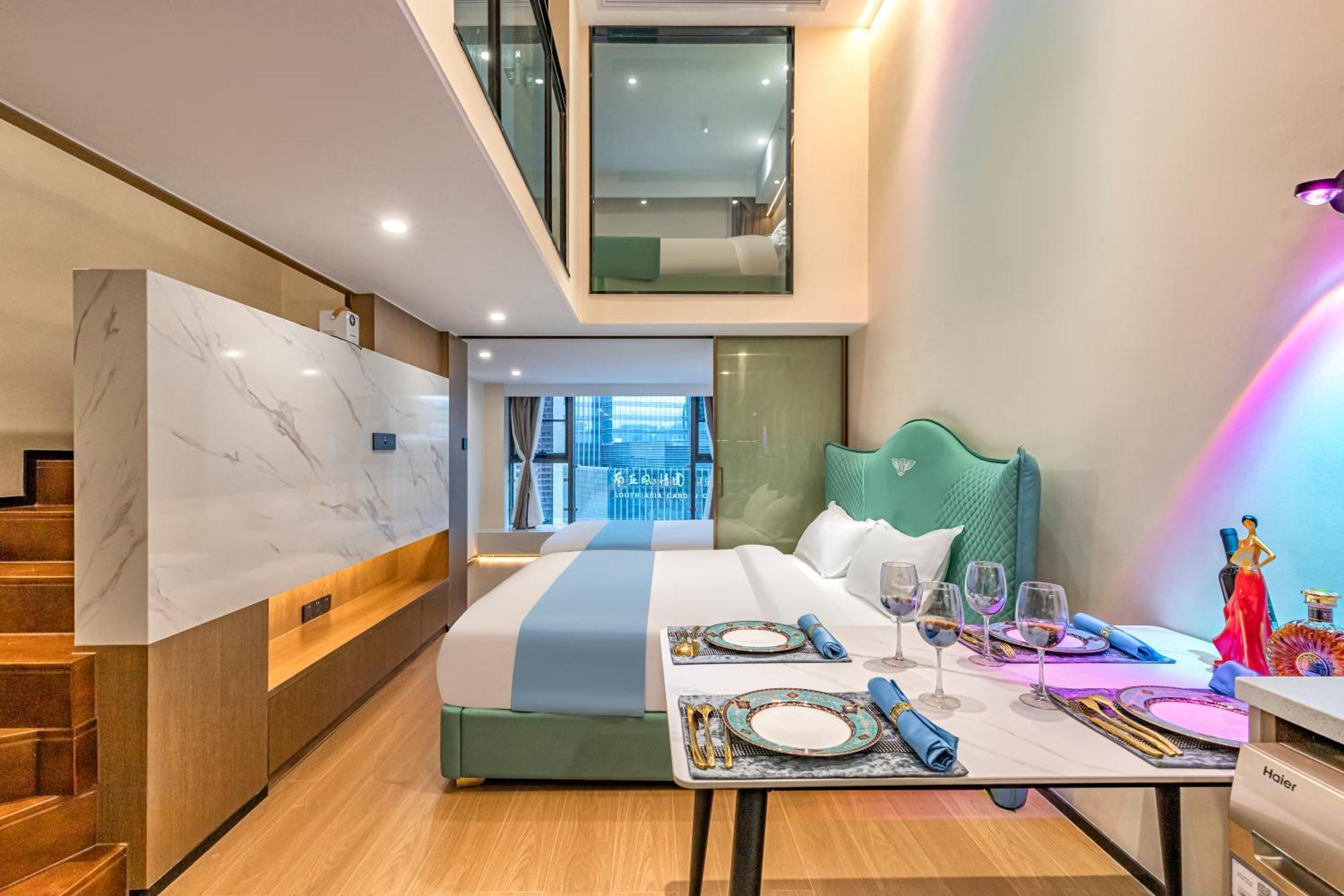Kunming Dianchi Mideel International Apartment - South Asian Style Fuhai Metro Ngoại thất bức ảnh